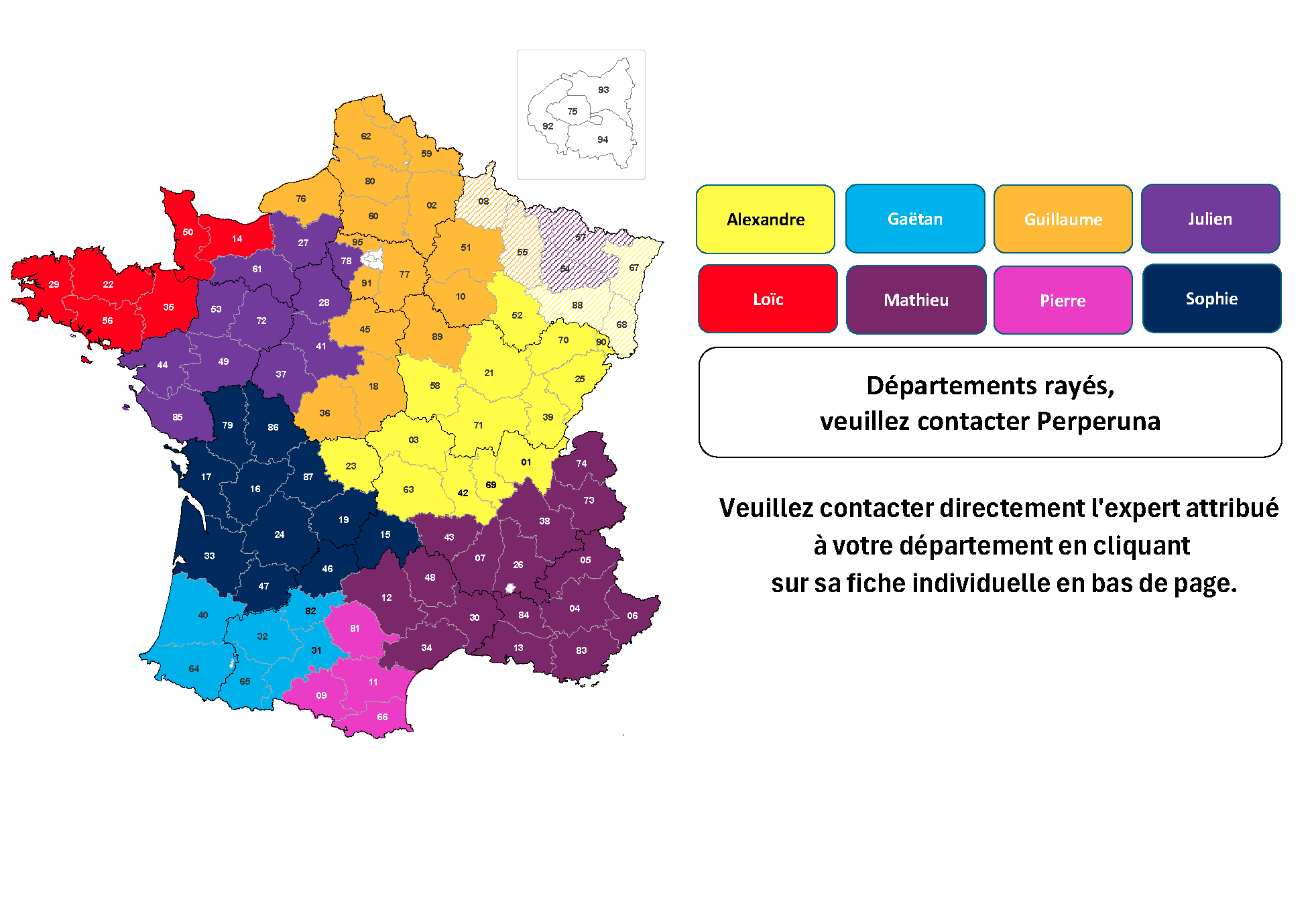 carte departements collaborateurs 26
