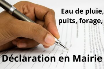 La déclaration obligatoire en Mairie